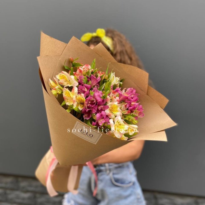 Альстромерии в крафте в Великом Новгороде