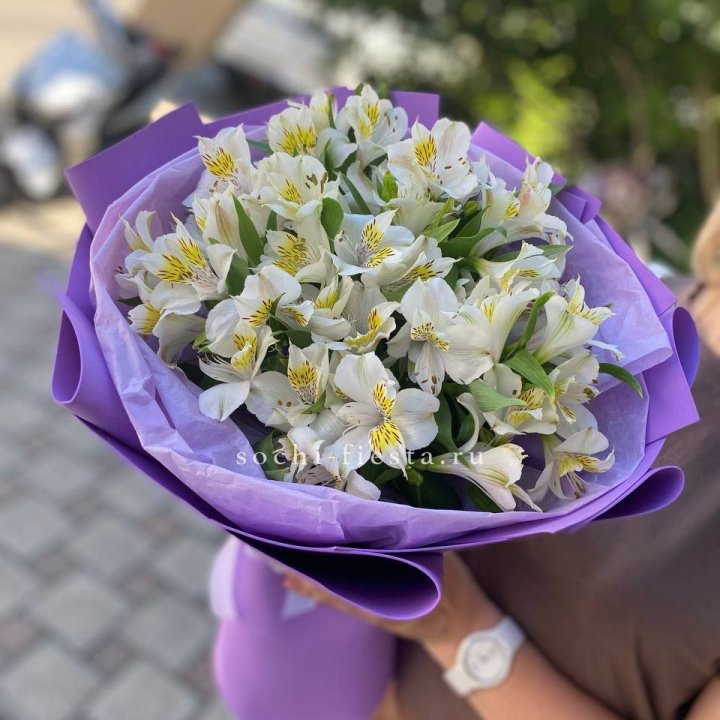 Букет альстромерий №6 в Великом Новгороде