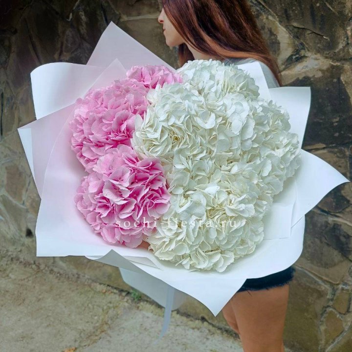 Букет гортензий №2 в Великом Новгороде