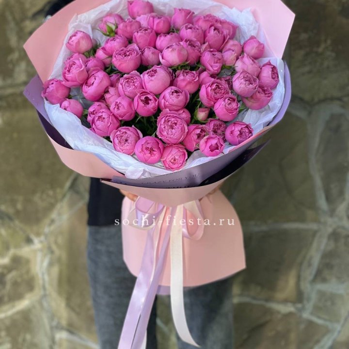 Букет "Пионки" в Великом Новгороде