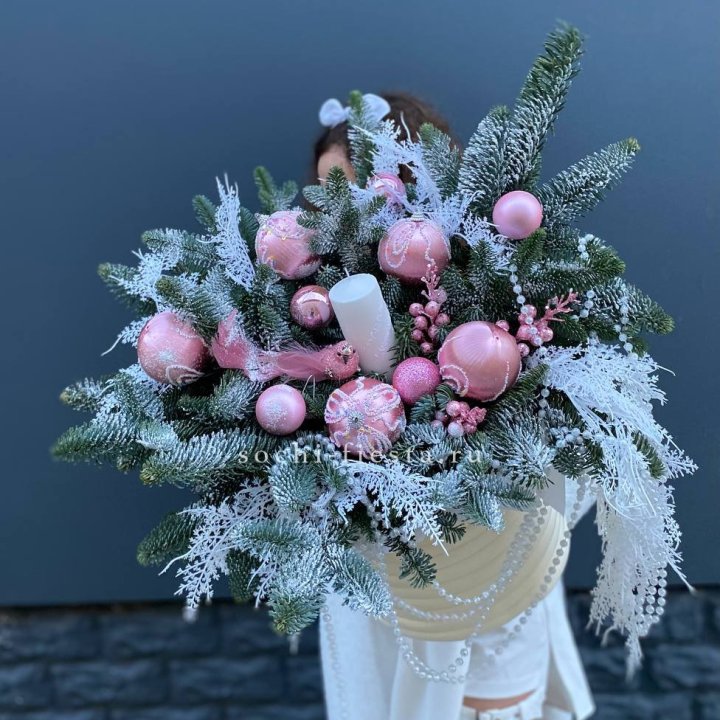 Композиция "Королева зимы" в Великом Новгороде