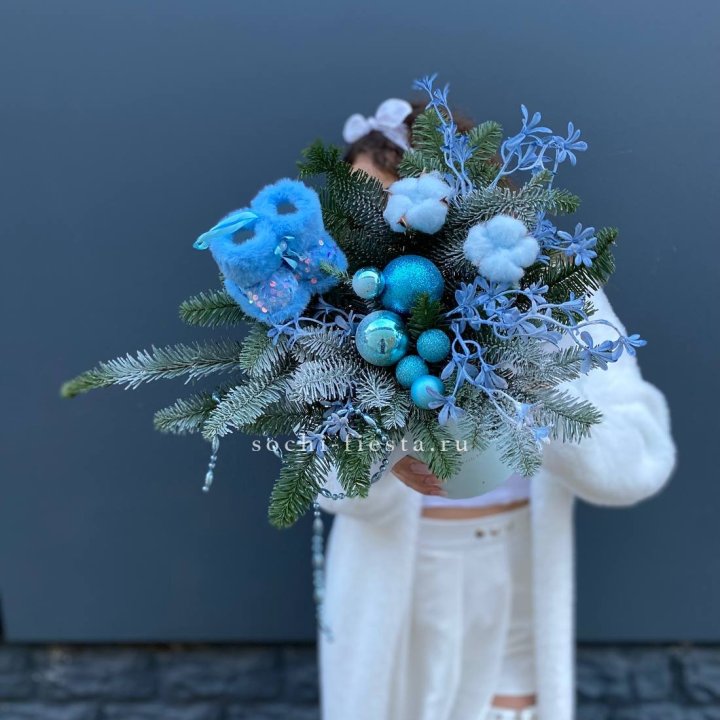 Композиция "Беби блю" в Великом Новгороде