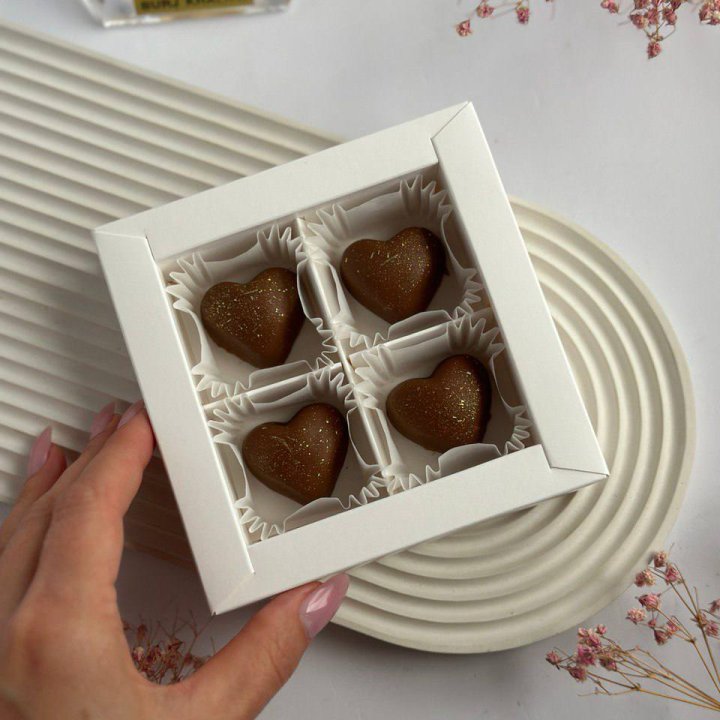 Бельгийский шоколад сердца в Великом Новгороде
