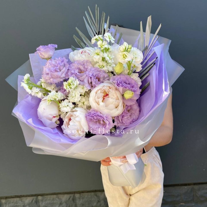  Букет "Лавандовое мороженое" в Великом Новгороде