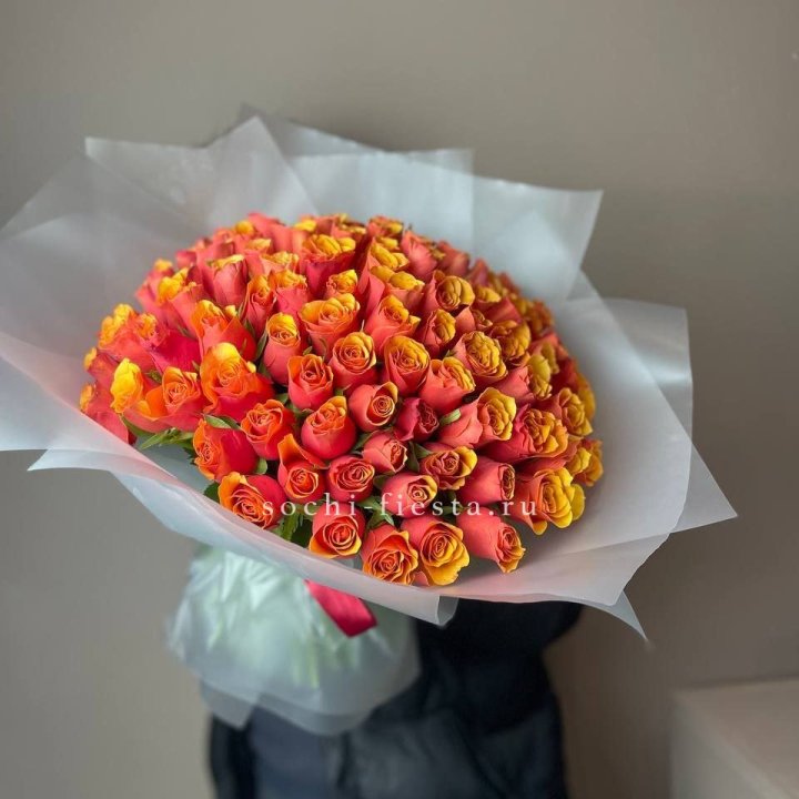 101 кенийская огненная роза  в Великом Новгороде