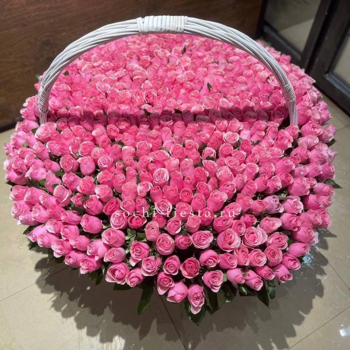 501 розовая роза в Великом Новгороде