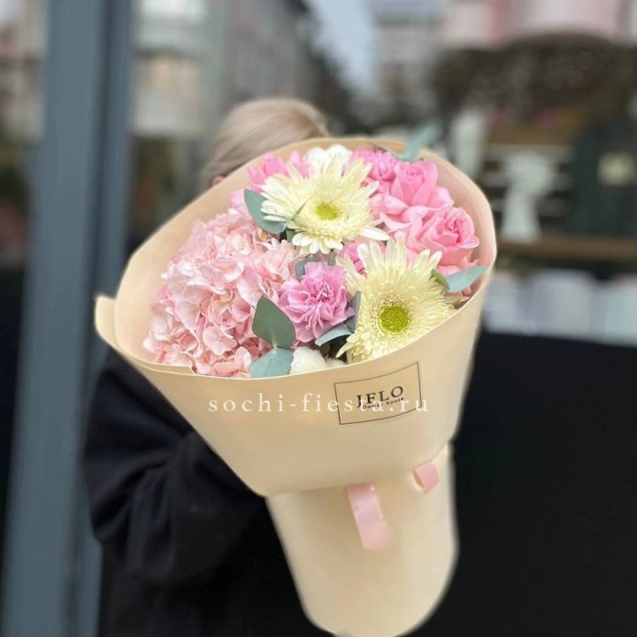  Букет  "Тёплые мгновения" в Великом Новгороде