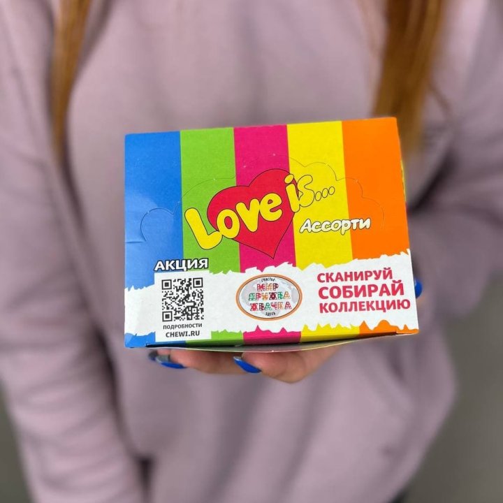 Жевательная резинка "Любовь это..." в Великом Новгороде