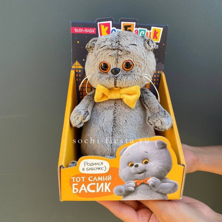 Кот Басик с бабочкой в Великом Новгороде