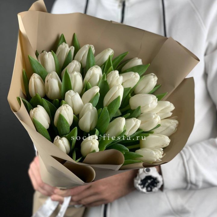 Букет из тюльпанов  в Великом Новгороде