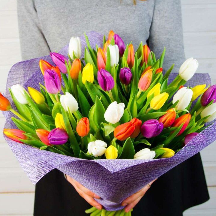 51 тюльпан "Рандом" №2 в Великом Новгороде