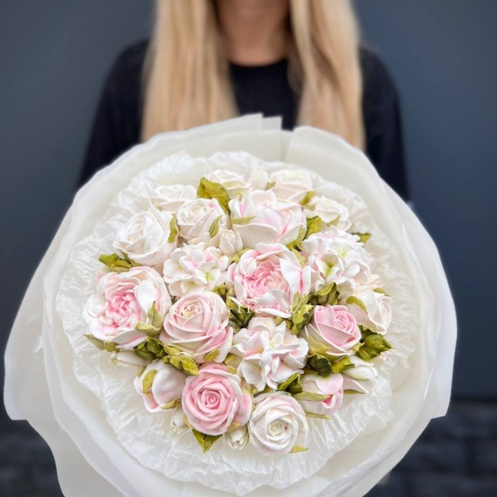 Сладкий букет из ЗЕФИРА нежный в Великом Новгороде